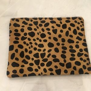 Clutch purse/leopard print